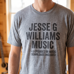 Male Or Female Unisex Tee Shirt +3 Episodes Or Music Downloads